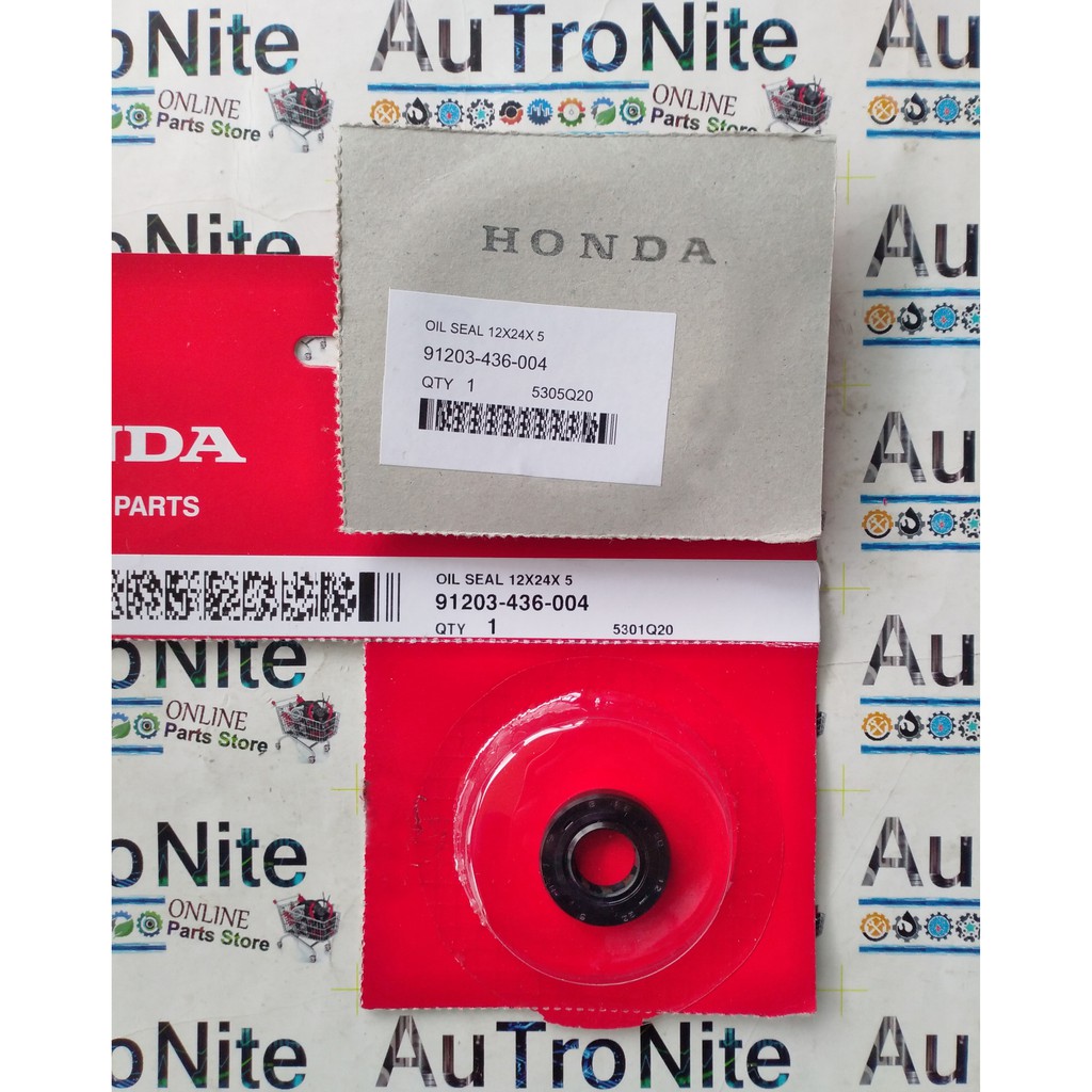 Jual Oil Seal Water pump Radiator 12x24x5 91203436004 Original Honda