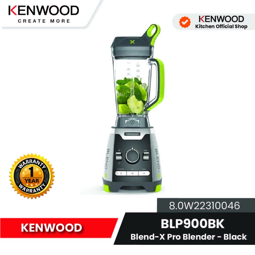 Jual KENWOOD Blender Pro Pemecah Es Blend X Pro BLP 900 BK Garansi