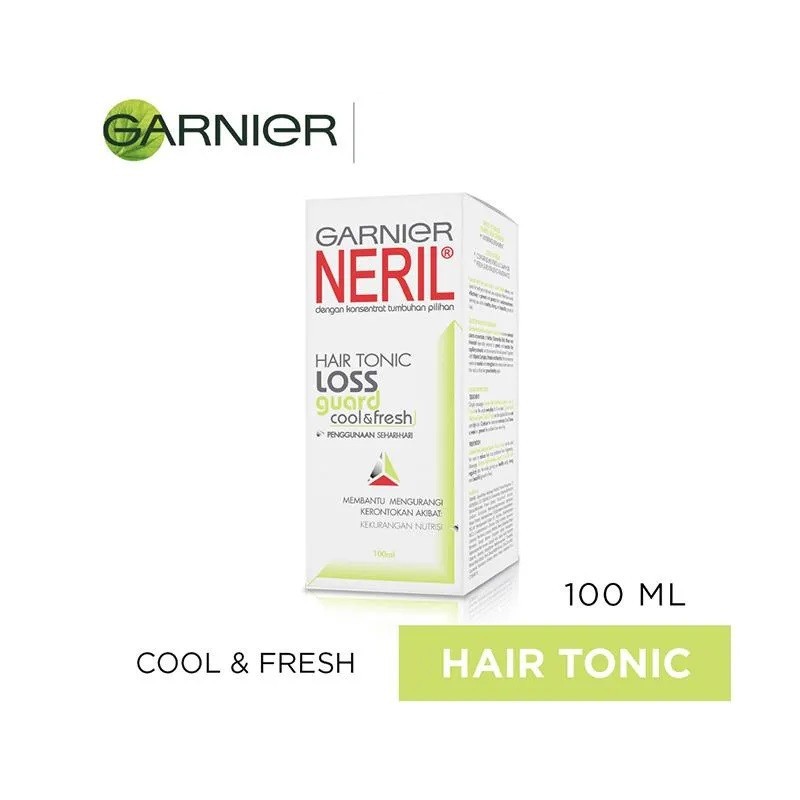Jual GARNIER NERIL HAIR TONIC LOSS GUARD COOL&FRESH 100ML Shopee