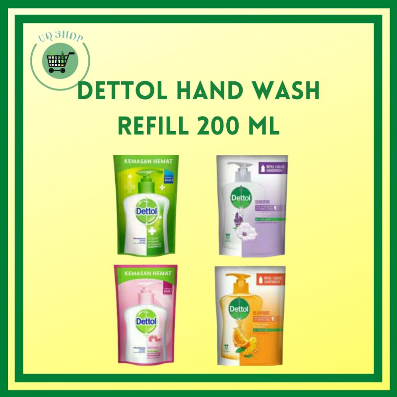 Jual Dettol Hand Wash / Hand Soap / Sabun Cuci Tangan Refill Pouch