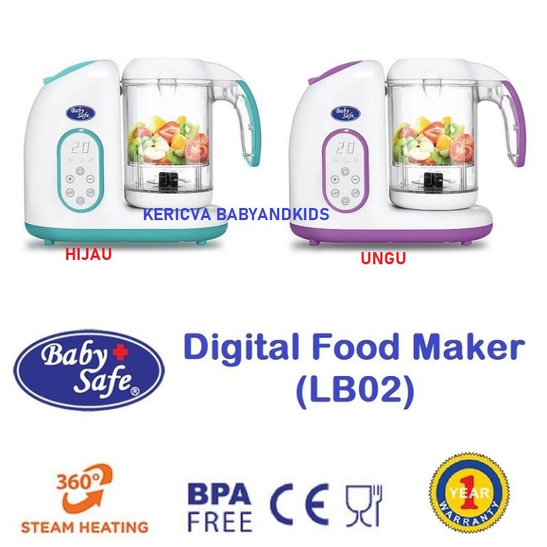 Jual Baby safe philips avent food maker digital food processor