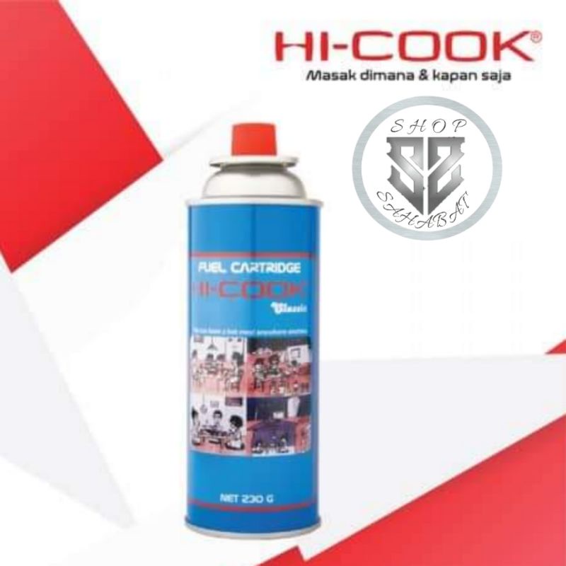 Jual PROMO GAS TORCH FLAME GUN + GAS KALENG HI COOK ORIGINAL PAKET