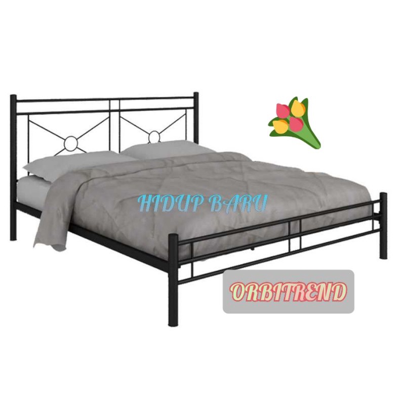 Jual Ranjang Besi Ashley Orbitrend / metal bed / divan dipan iron