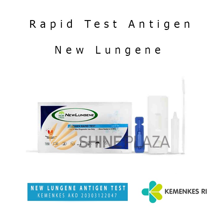Jual New Lungene Alat Swab Rapid Test Antigen Set Omicron Satuan