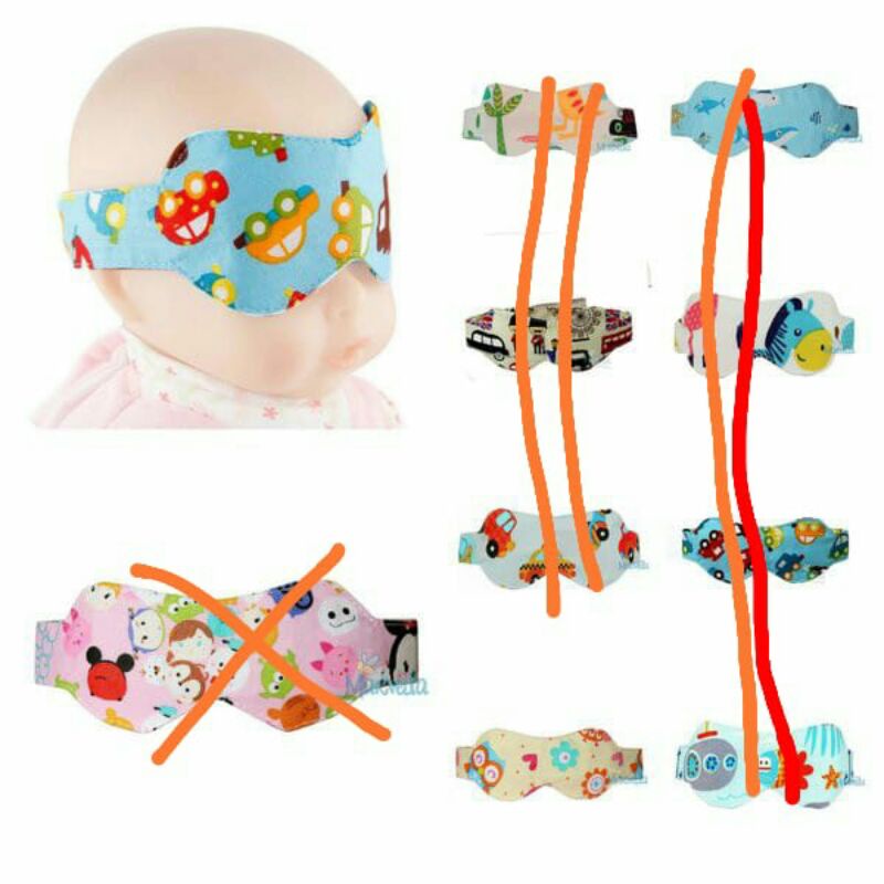 Jual MARVEILA BABY EYE MASK (PENUTUP MATA) Shopee Indonesia