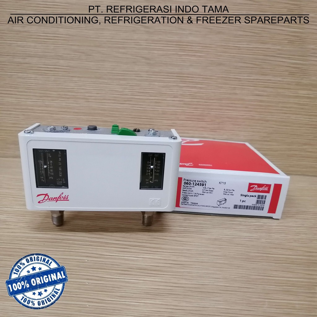 Jual KP15 H MANUAL / L MANUAL ( 060124591 ) PRESSURE SWITCH
