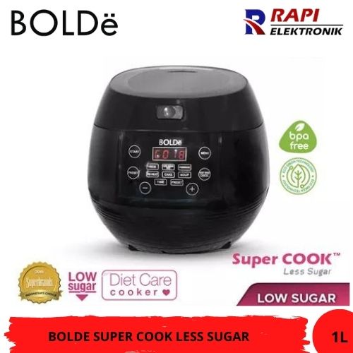Jual RICE COOKER / BOLDE SUPER COOK LESS SUGAR (GARANSI RESMI) Shopee