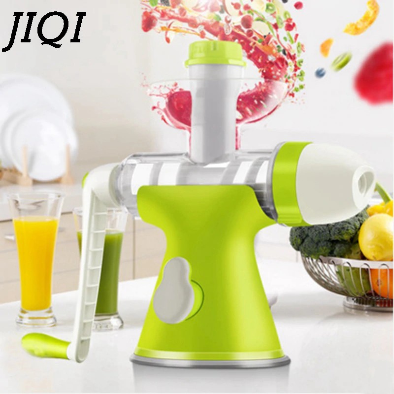 Jual Blender Buah JIQI Manual Hand press wheat Grass Juicer manual