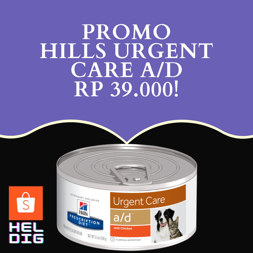 Jual Hills Urgent Care a/d (Makanan Kucing dan Anjing) Shopee Indonesia