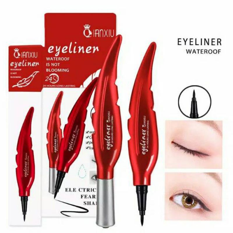 Jual EYELINER DAUN ABZ EYELINER LIQUID WATERPROOF SPIDOL ABZ Shopee
