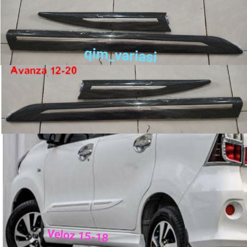Jual Lis Body Side Body Moulding Grand Avanza Veloz Xenia 2015 2016