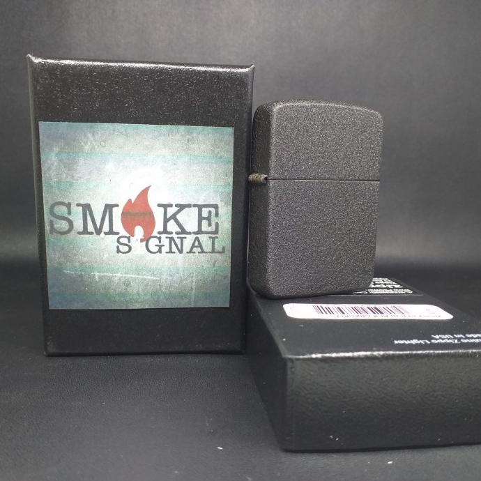 Jual Zippo 28582 Rep Black Crackle Original Shopee Indonesia