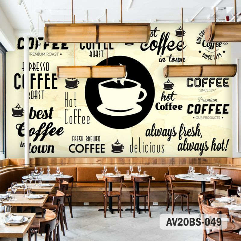 Jual Wallpaper Kafe Wallpaper Wallpaper Kedai Kopi Wallpaper