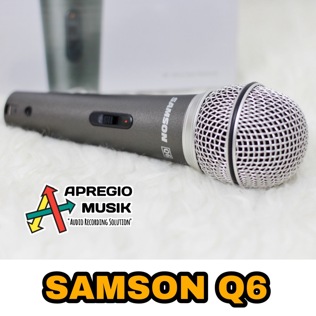 Jual Samson Q6 Q 6 Professional dynamic microphone Shopee Indonesia