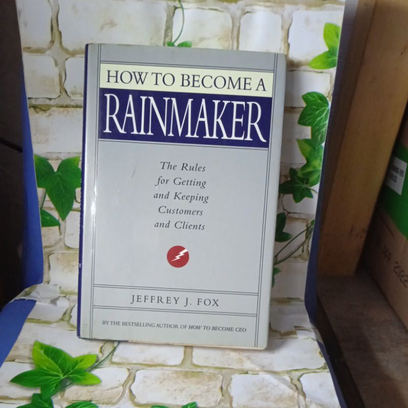 Jual BUKU HOW TO A RAINMAKER Shopee Indonesia