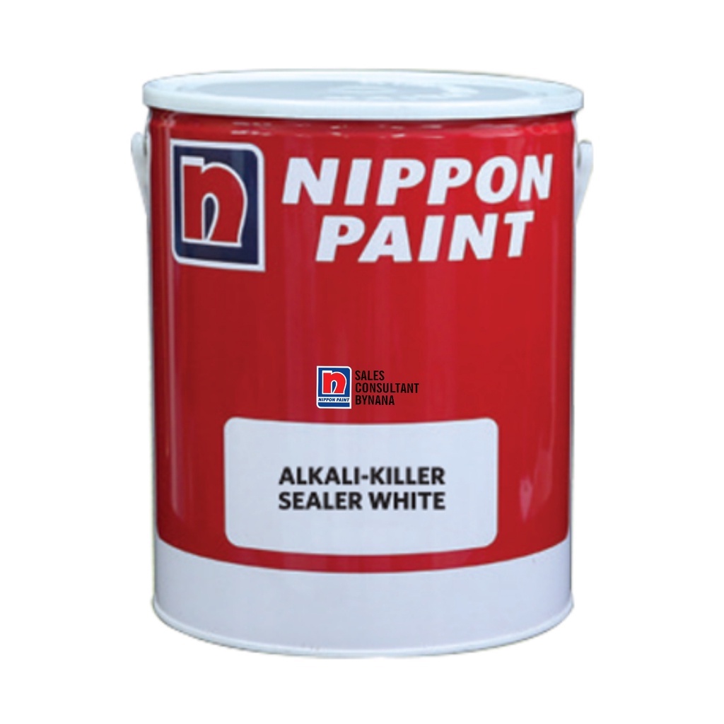 Jual NIPPON PAINT ALKALI KILLER SEALER WHITE CAT DASAR DINDING INT/EKS