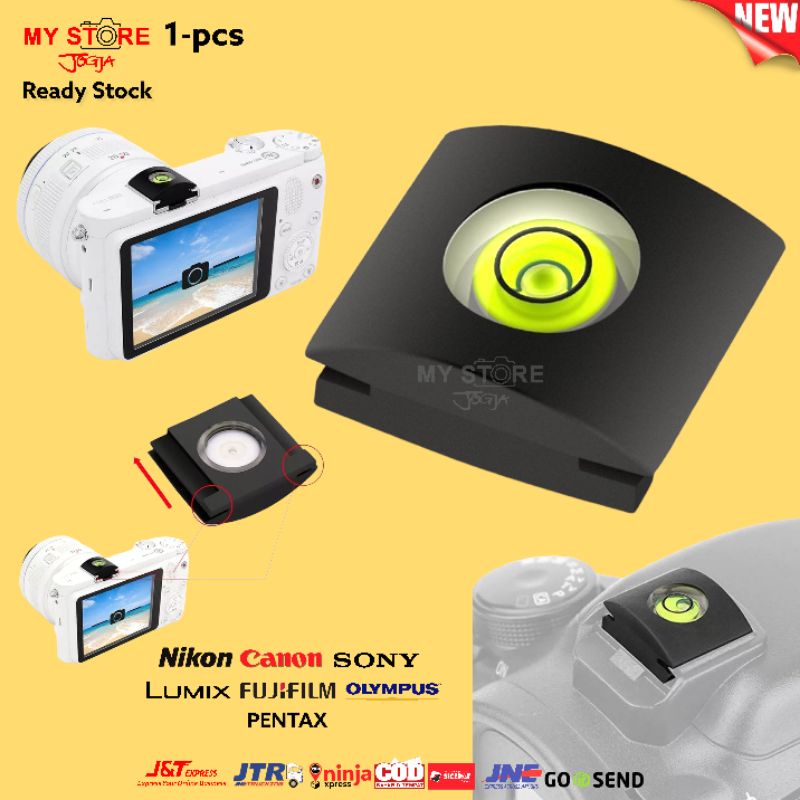 Jual Hot Shoe Cover Bubble Spirit Level Flash Protection Camera Canon Nikon z f Sony alpha