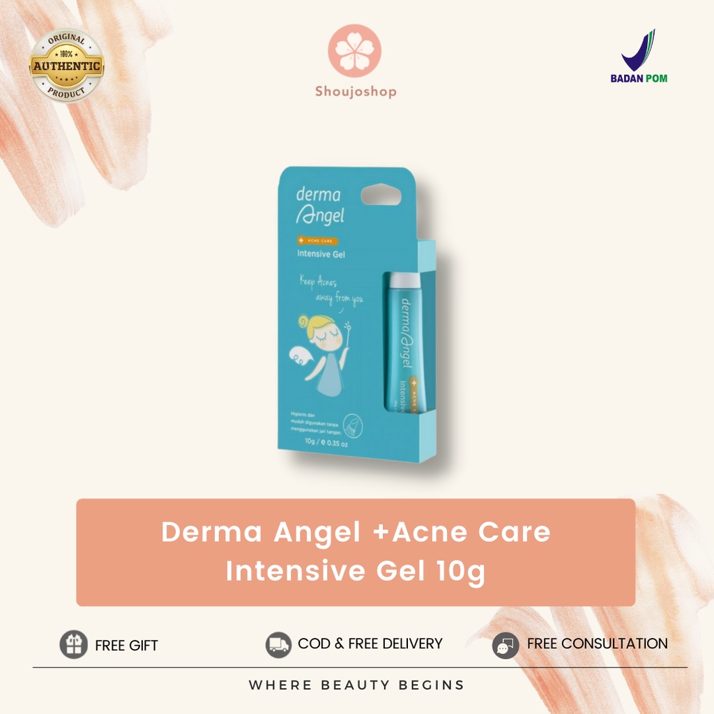 Jual Derma Angel + Acne Care Intensive Gel 10g Shopee Indonesia