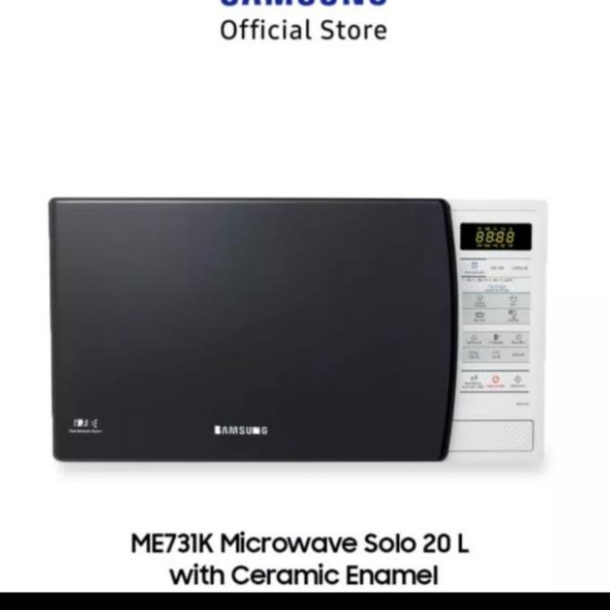 Jual microwave samsung me731k low watt kapasitas 20 liter Shopee