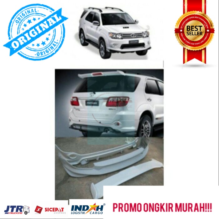 Jual Bodykit Fortuner Trd3 Pno Body Kit Mobil KUATRINGANLENTUR body