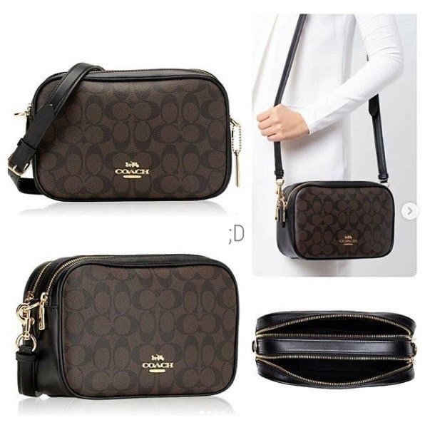 Jual COACH JES CROSSBODY IN SIGNATURE CANVAS (F68168) Shopee Indonesia