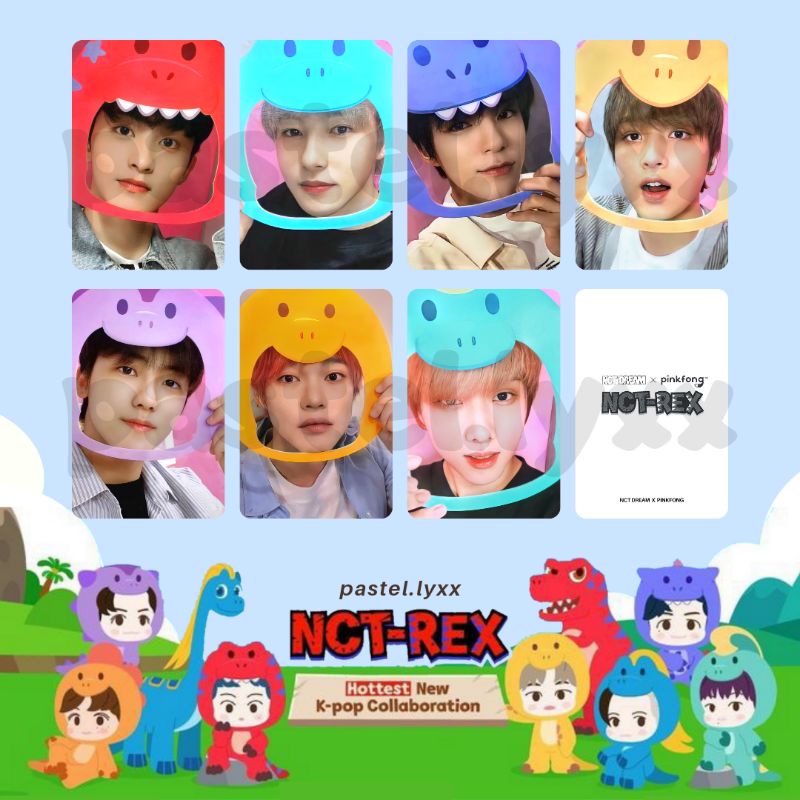 Jual Photocard Unoffficial NCT DREAM x PINKFONG NCTREX Hot Sauce era