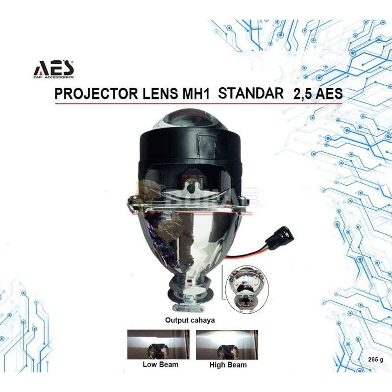 Jual Boel Projie MH1 2.5inch Bluelens Standar AES Projector Shopee
