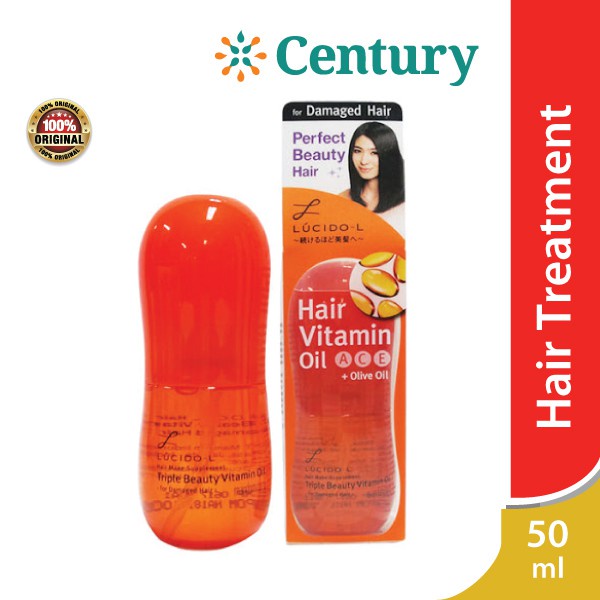 Jual LUCIDOL HAIR VITAMIN OIL DAMAGE 50 / VITAMIN RAMBUT / SERUM