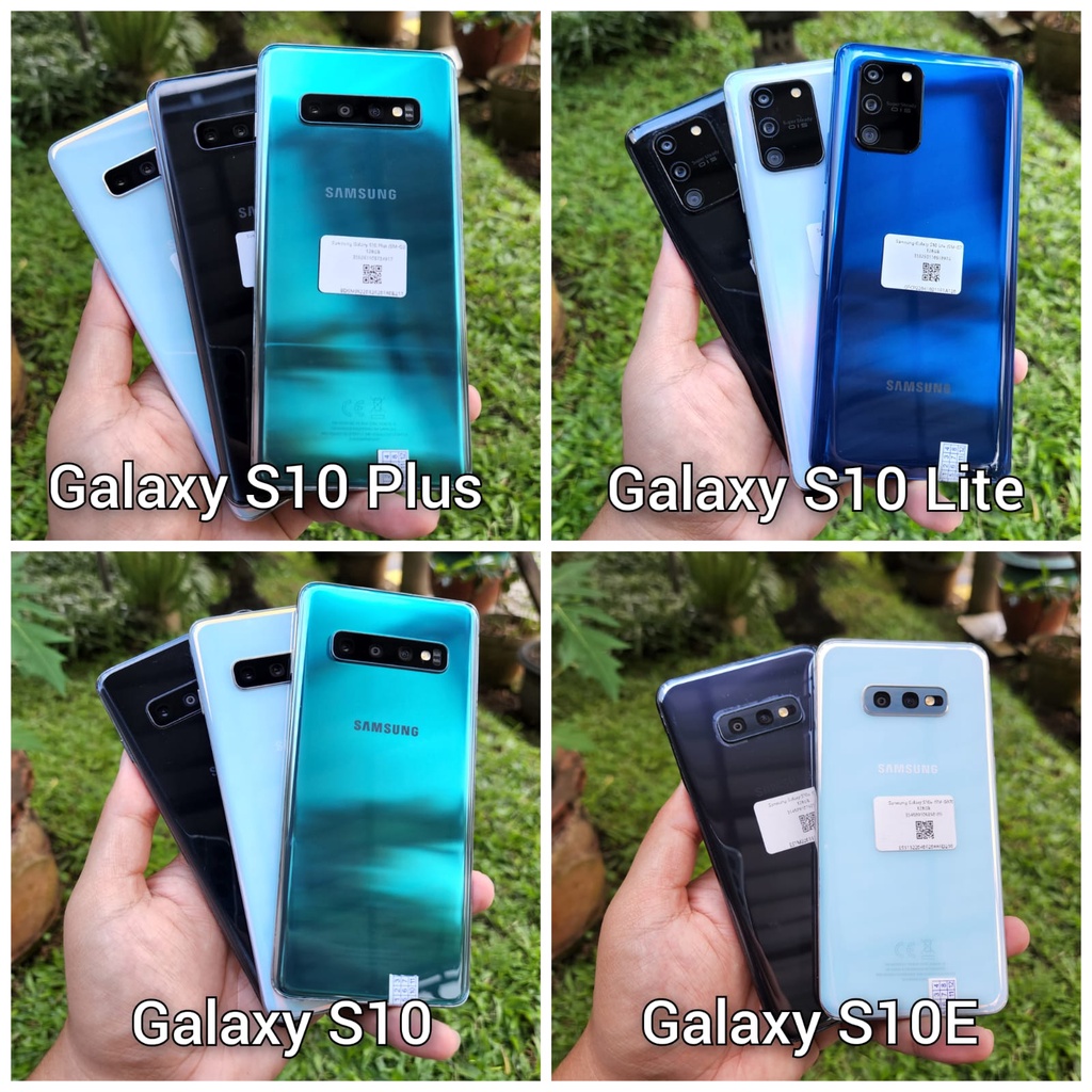 Jual IMEI BEA CUKAI DUAL SIM Galaxy S10 Plus Reguler Lite FULLSET