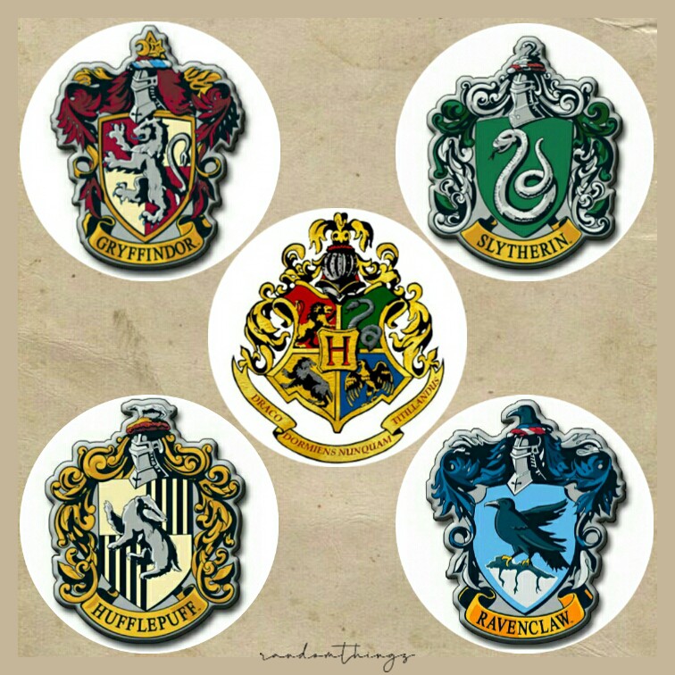 Jual Harry Potter Stiker (Hogwarts House Stickers) Shopee Indonesia