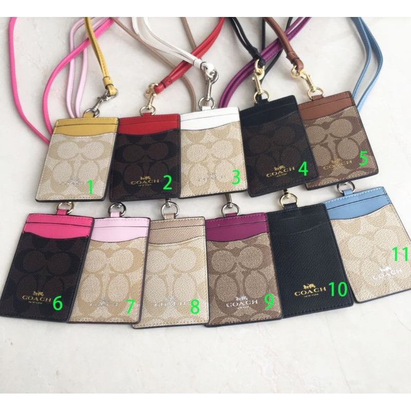 Jual id card holder coach Shopee Indonesia