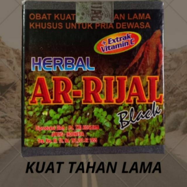 Jual KAPSUL HERBAL ARRIJAL BLACK ORIGINAL Shopee Indonesia
