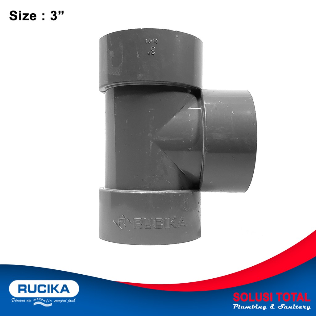 Jual Tee D 3" RUCIKA / Tee D 3 Inch PVC Rucika Shopee Indonesia