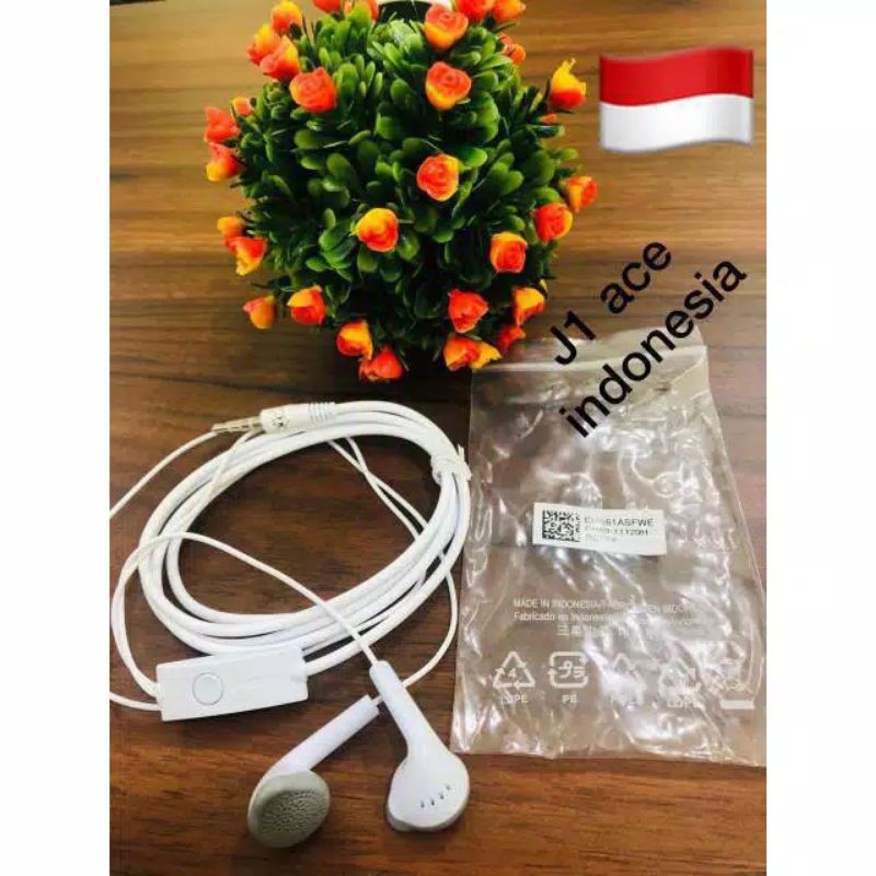 Jual HANDSFREE HEADSET SAMSUNG J1 ACE HEADSET HANDSFREE SAMSUNG J1