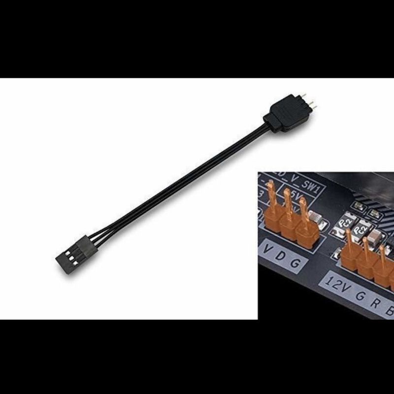 Jual Kabel VDG GIGABYTE Motherboard Sync Header to 4p1 Male 3 Pin 5V