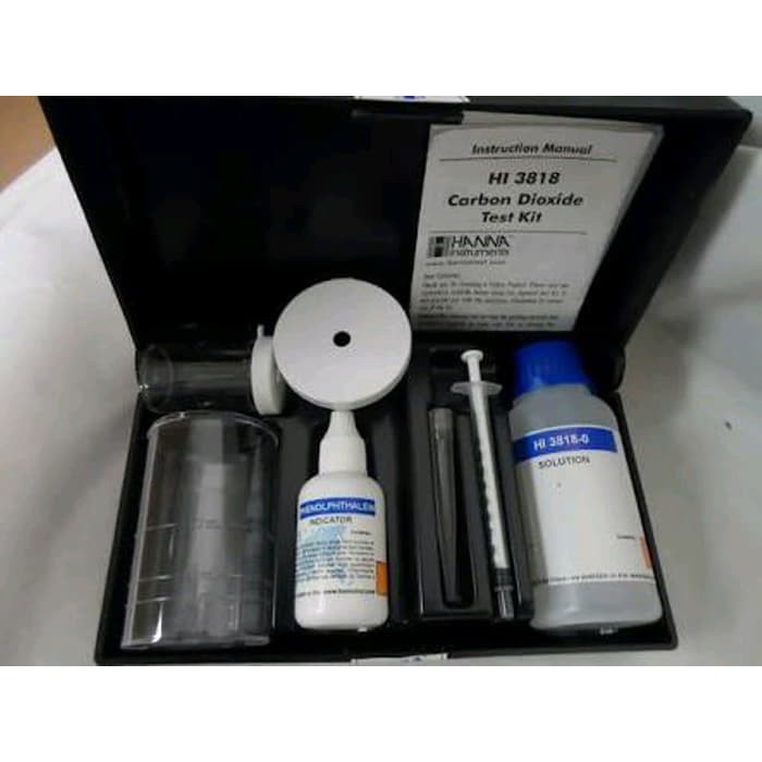 Jual HANNA HI 3818 Carbon Dioxide Test Kit Hanna Instrument 110 te Murah Shopee Indonesia