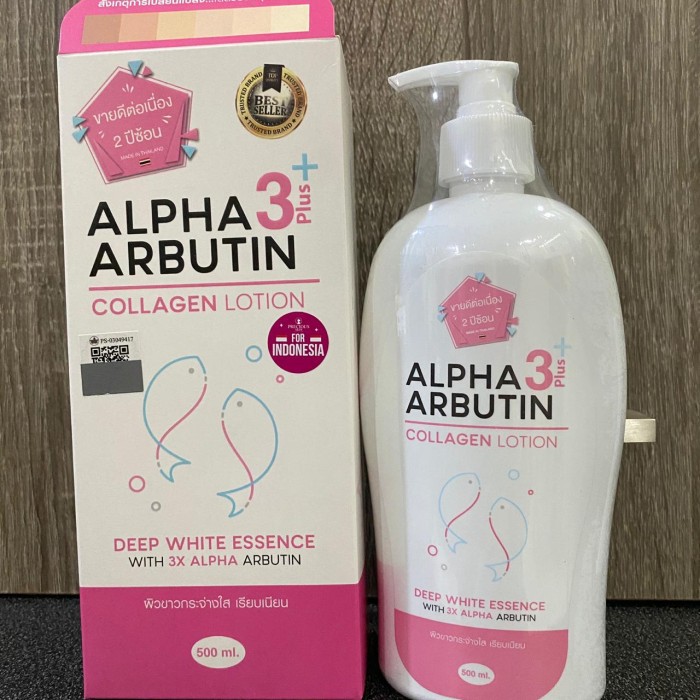 Jual ALPHA ARBUTIN 3 PLUS COLLAGEN WHITENING LOTION BPOM Shopee Indonesia