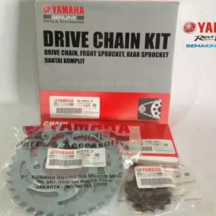 Jual ORIGINAL Gear/Gir set Rantai Gir Roda set kit 5D9 Vega ZR