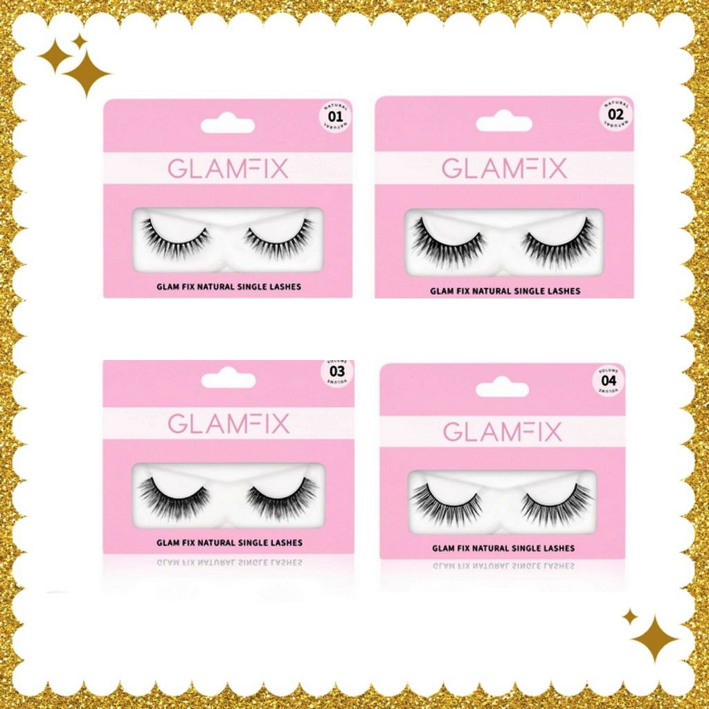 Jual GlamFix Perfect Blink Lashes (Beauty, Natural, Volume) Shopee