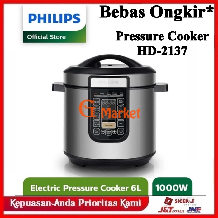 Jual PHILIPS AllinOne Electric Pressure Cooker HD2137/30 / Multi