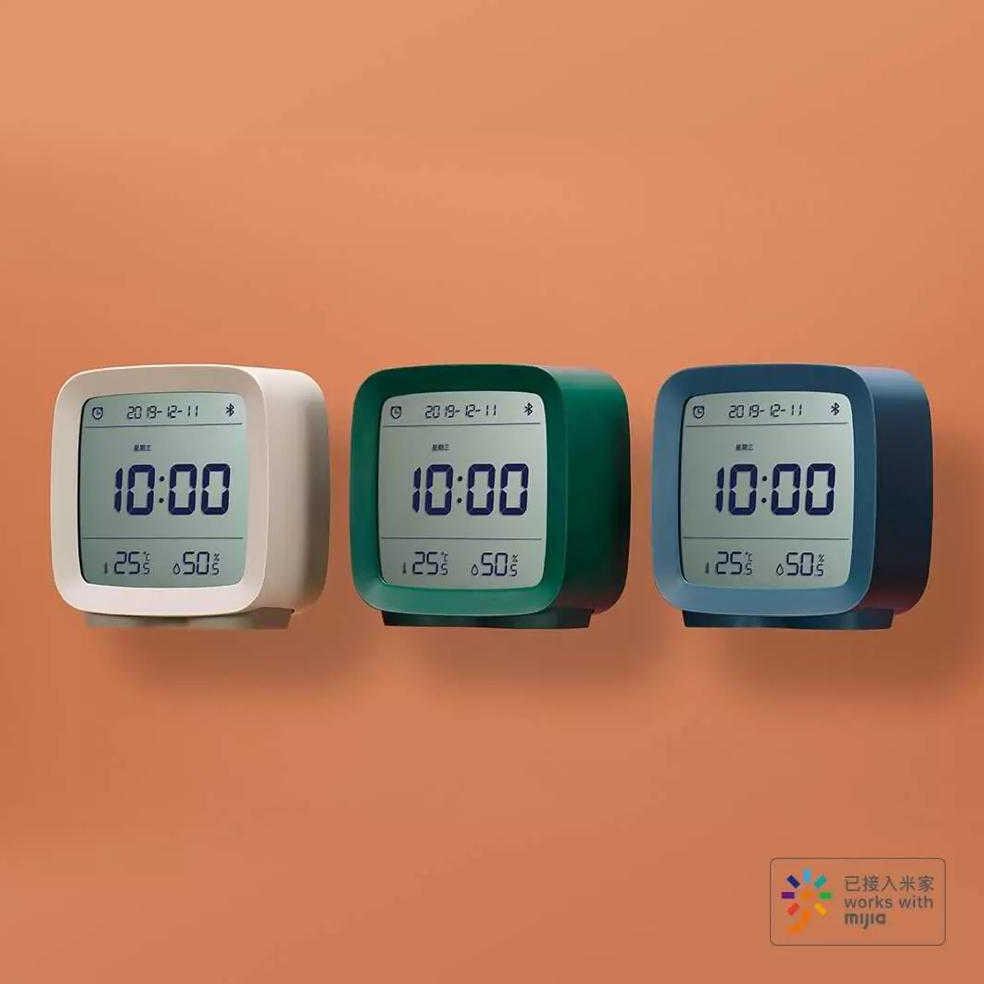 Jual Xiaomi Qingping Jam Meja Smart Alarm Clock Temperature Bluetooth