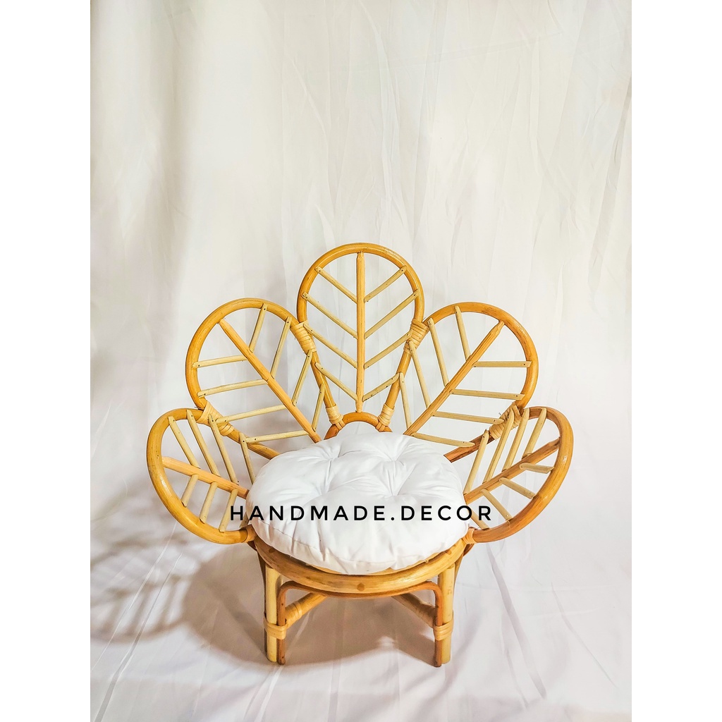 Jual queen Rattan Chair/kursi bunga/kursi merak property foto bayi