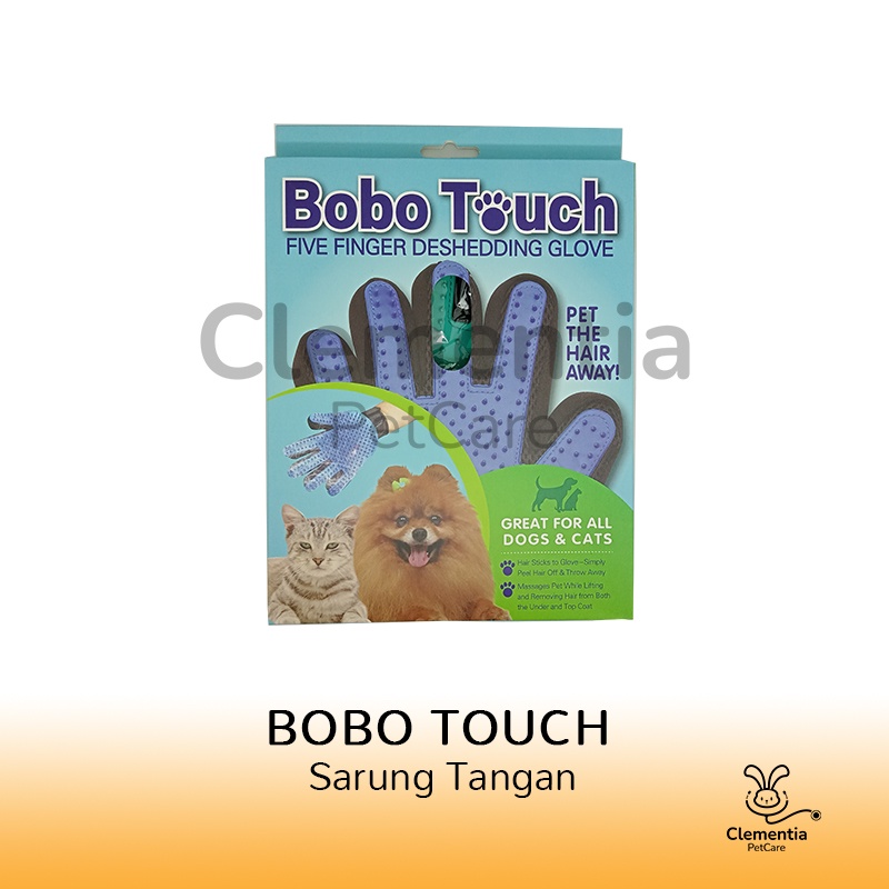 Jual Sarung Tangan BOBO TOUCH Sarung Tangan Pemijat & Penyisir Bulu