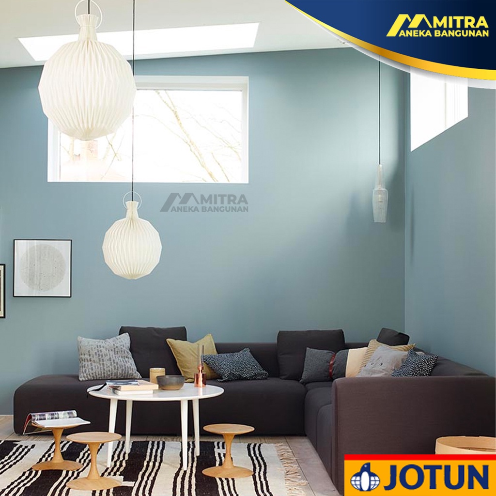 Jual CAT TEMBOK JOTUN INTERIOR EKSTERIOR WARNA ARCTIC GREY 5249 / ABU