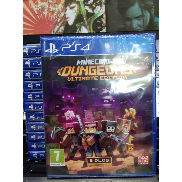 Jual Bd / Kaset Minecraft Dungeons Ps4 Shopee Indonesia