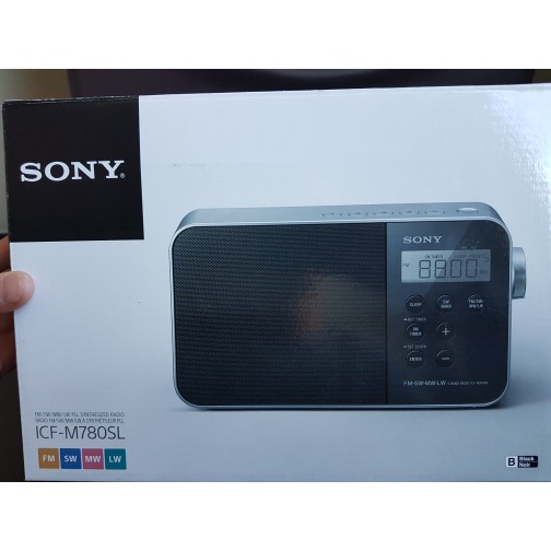 Jual RADIO SONY DIGITAL ICFM780SL FM SW MW LW Shopee Indonesia