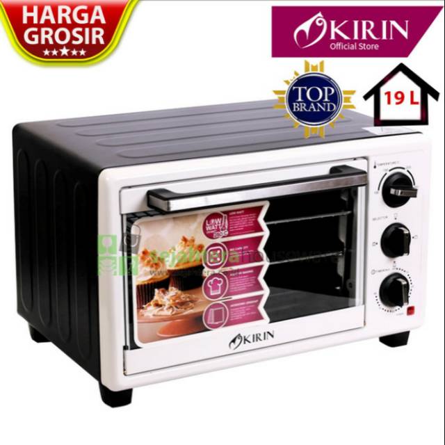 Jual Oven Kirin Low Watt KBO190LW Oven Listrik 19 Liter Shopee Indonesia