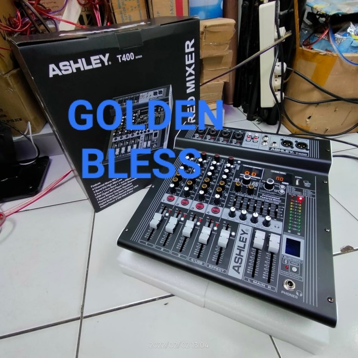 Jual power mixer Ashley T400 T 400 persamaan mpower 4 atau studio 4 Shopee Indonesia