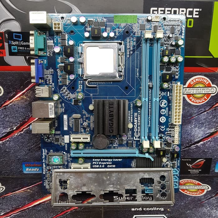Jual Motherboard Gigabyte G41 Socket LGA 775 Slot Ram DDr3 Shopee
