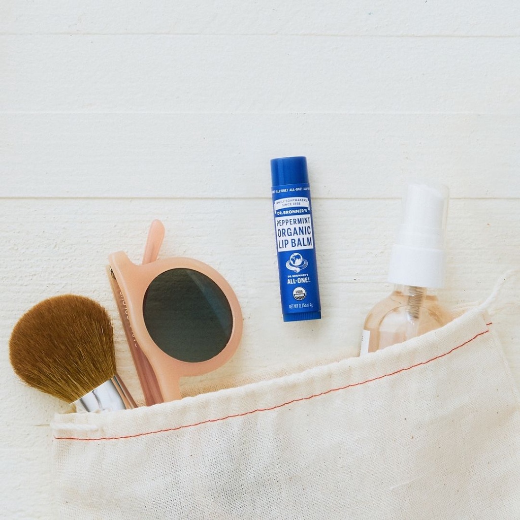 Jual Organic Lip Balm Dr. Bronner Peppermint 4 g Shopee Indonesia